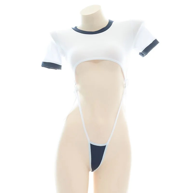 Anime Cosplay Ladies - Сексуальное боди с вырезами, косплей-костюм в