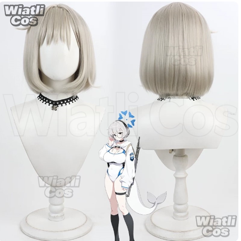 Игровой парик Urara Kotone из  – обзор и цена Anime Cosplay Blue Hair